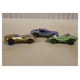 (3) HOT WHEELS REDLINE CARS