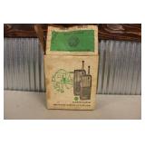 GE Y7020 BLUE GRAY WALKIE-TALKIE