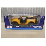 MAISTO 1/18TH SP. EDIT. 2021 FORD BRONCO BADLANDS