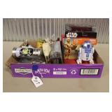 ASSORTED STAR WARS TOYS, FIGURINES, & MORE
