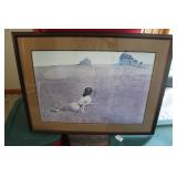 FRAMED PRINT - 33 1/2" X 25 1/2"
