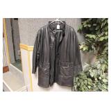 BALLY PELLE - LEATHER COAT SIZE 4