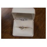 JAM 10K RING W/ CROSS 1.2G