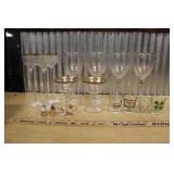 DRINKING GLASSES, SHOT GLASSES & TRINKETS