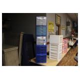 (5) PLASTIC ORGANIZERS