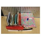 ASSORTED BOOKS INCL. WORLD ATLAS