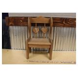 WOODEN DOLL BENCH