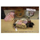 HAND FANS & ORIENTAL ITEMS