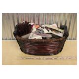 BASKET PINS W/ (NEW) BOBBY PINS & HAIR TIES