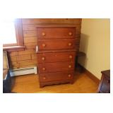 CHEST OF DRAWERS (SHOWS WEAR)