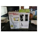HAMILTON BEACH HAND BLENDER & PRO SMART SLICER