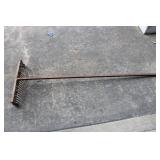 ANTIQUE WOODEN RAKE