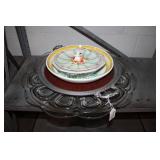 GLASS, METAL & CERAMIC SERVING TRAYS