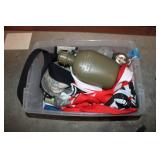 BOX OF MILITARY MEMORIBILLIA