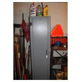 CABINET & CONTENTS - GARAGE LIQUIDS