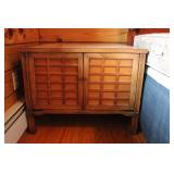 (2) MARBLE TOP NIGHT STANDS