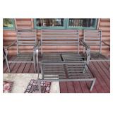 (4) PC PATIO SET - NO CUSHIONS