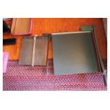 (2) PAPER CUTTERS