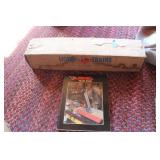 LIONEL TRAIN BOOK & #110 TRESTLE SET