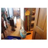 MOP BUCKET & BROOM