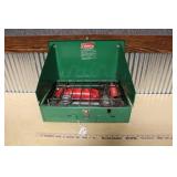COLEMAN 2-BURNER L.P. CAMP STOVE