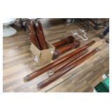 SOLID CHERRY BANISTER RAILING