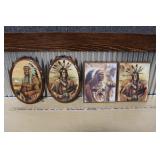 (2) SETS OF NATIVE AMERICAN ARTWORK