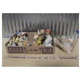 CERAMIC FIGURINES, ANIMALS ETC.