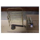 SIERRA BEER CANS, SPRAYER & MAGAZINE RACK