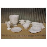 WESTMORELAND & FENTON MILK GLASS COLLECTION