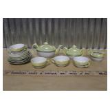 CERAMIC TEA SET STAMPED "MADE IN JAPAN"