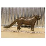 ANTIQUE CAST IRON DOG NUTCRACKER