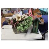 WATERMELON BIRDHOUSE & FLOWER POT