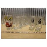 AUTOMOBILE CUP & BOOT DRINKING GLASSES