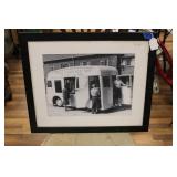 W.J. POXON & SONS MOBILE MEAT SHOP PRINT