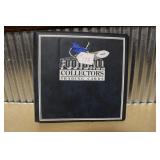BINDER W/ ASSORTED FOOTBALL CARDS, MOSTLY VINTAGE