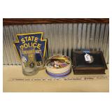 STATE POLICE ITEMS, BADGES, PINS & MORE