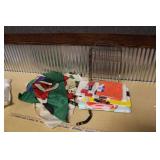 FLAGS, TABLECLOTHS & METAL DISPLAY STAND