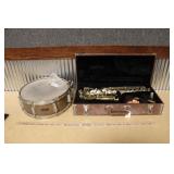 E.M. WINSTON BOSTON 455LX SAXOPHONE & LYRA DRUM