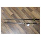 MASONIC SWORD W/ SCABBARD