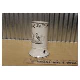 CRANE BIRD TRANSFERWARE BRUSH HOLDER