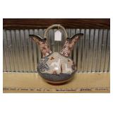 E-MATEOS MEXICO DOUBLE SPOUT PITCHER