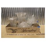 ASSORTED CLEAR GLASS