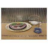 ANTIQUE COLLECTIBLE PLATES & MORE