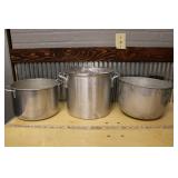 (3) SOUP POTS
