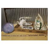 ASSORTED CHINA & POTTERY