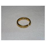 18K RING MARKED 18KBT (3.5 DWT) 18K RING MARKED 18KBT (3.5 DWT)