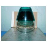 RARE GREEN-OVER RAILROAD LANTERN GLOBE RARE GREEN-OVER RAILROAD LANTERN GLOBE
