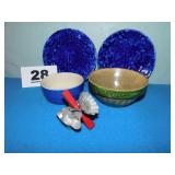 WEAREVER #3355 CUTTER & CROCKERY ITEMS WEAREVER #3355 CUTTER & CROCKERY ITEMS