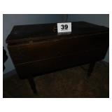 OLD OAK DROPLEAF TABLE-NEEDS TIGHTENED UP OLD OAK DROPLEAF TABLE-NEEDS TIGHTENED UP